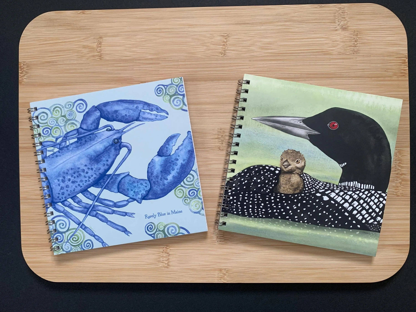 NEW! All the Hangry Ladies 6" x 6" Watercolor Art Lined Spiral Notebook