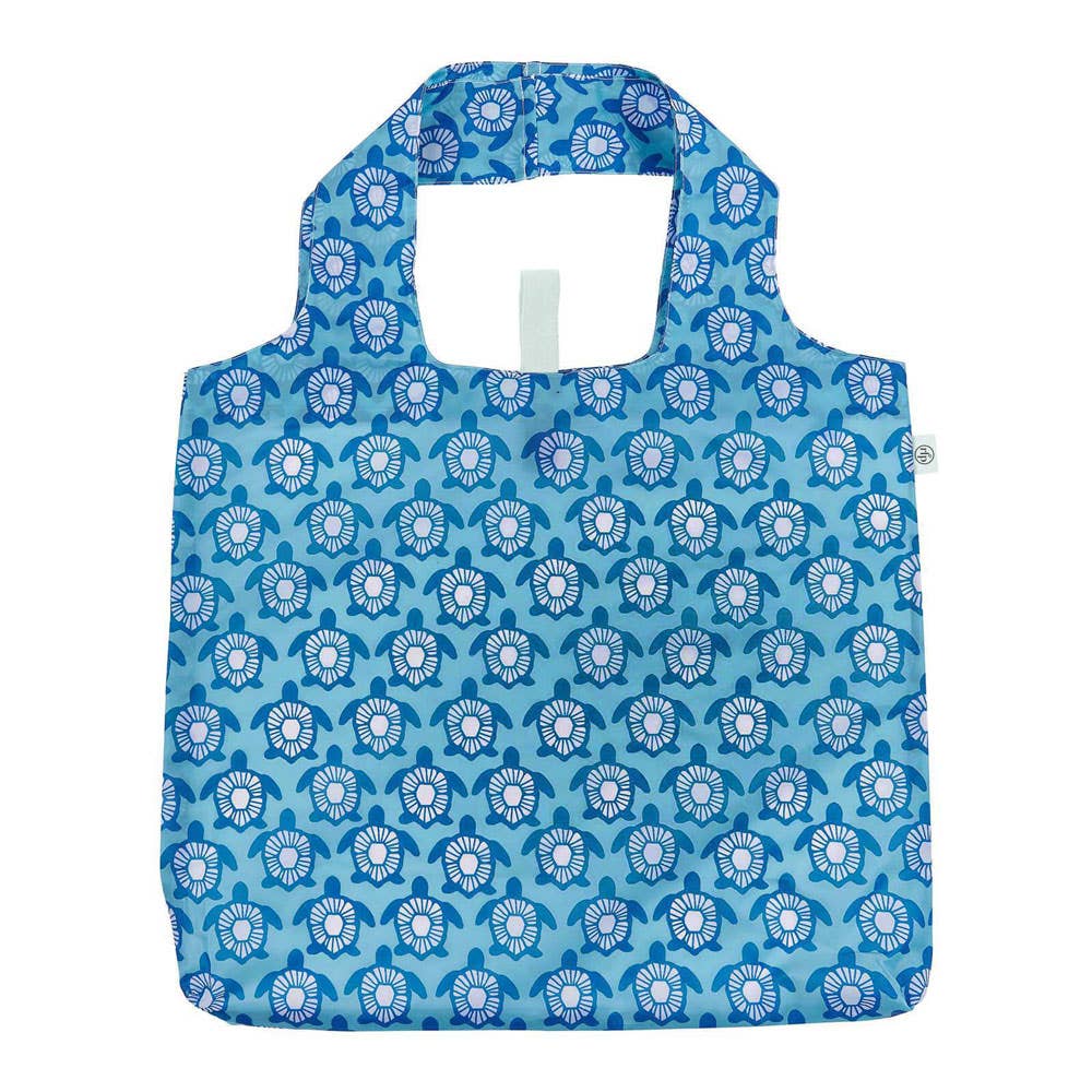 Turtles blu Reusable Shopping Bag