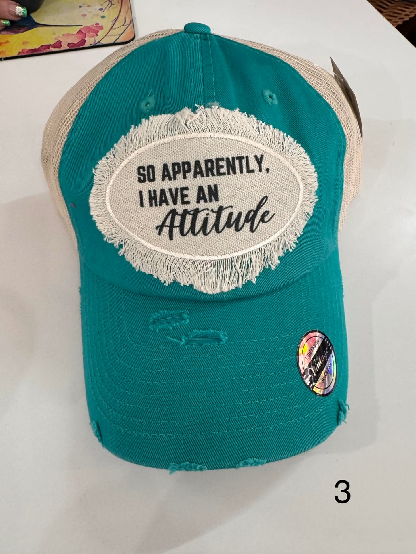 Women Distressed Hat