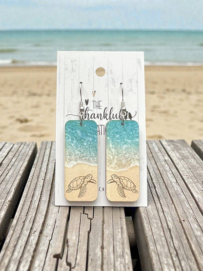 Handmade Beach Earrings