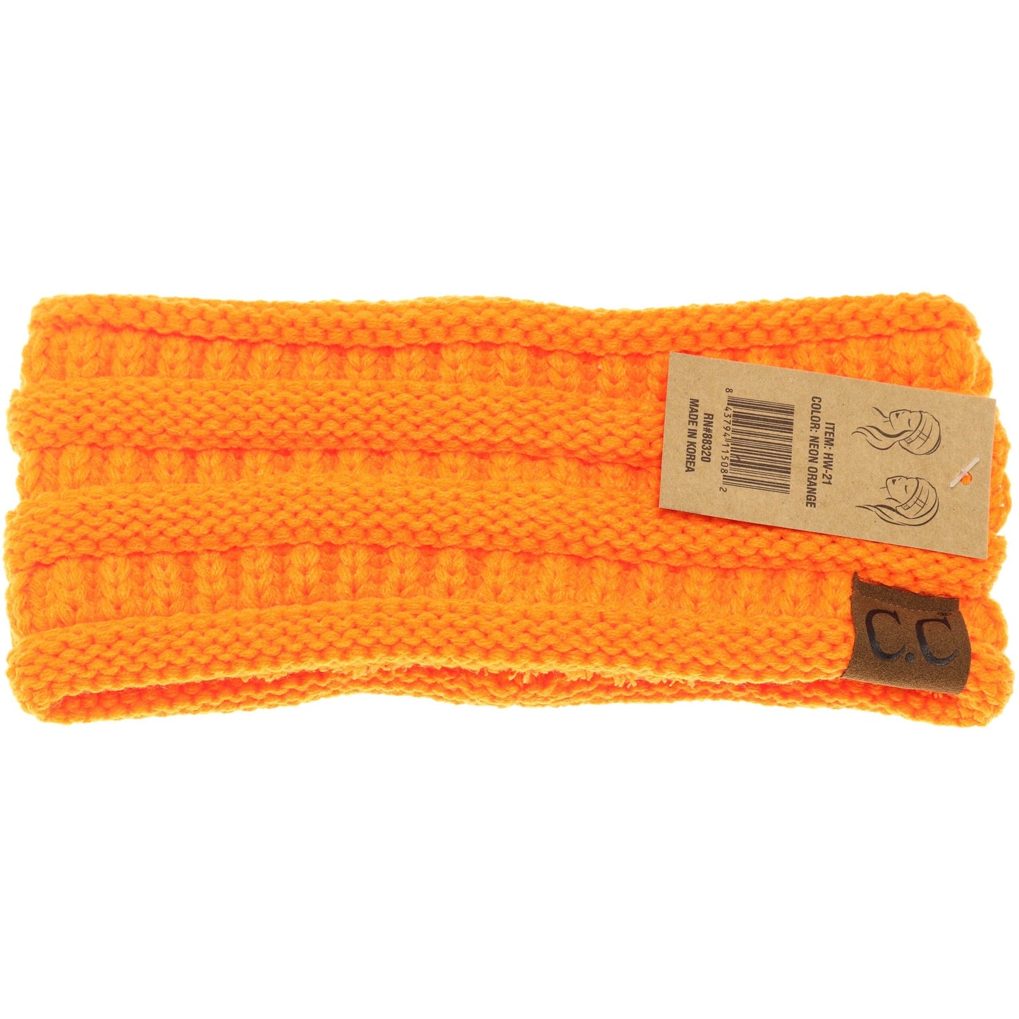 CC Solid Ribbed Women's Headband