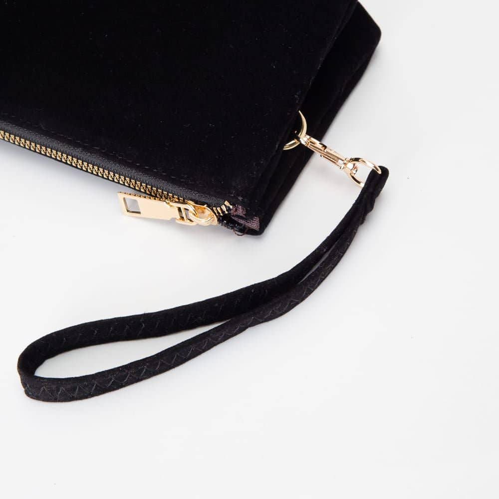 Stacey Faux Suede 3 compartments Crossbody Bag