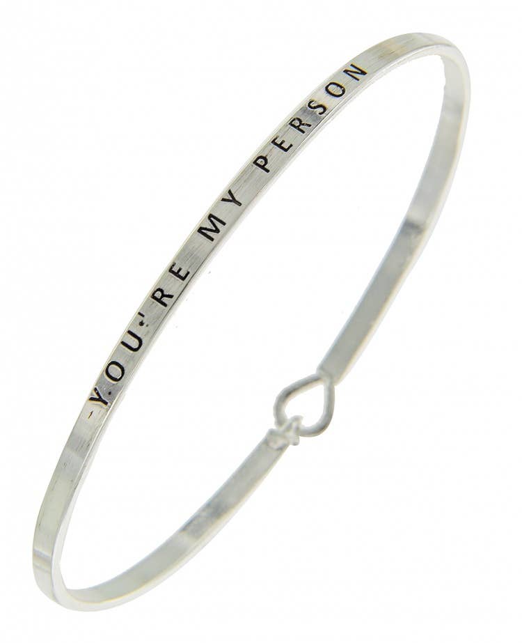YOU'RE MY PERSON Bangle