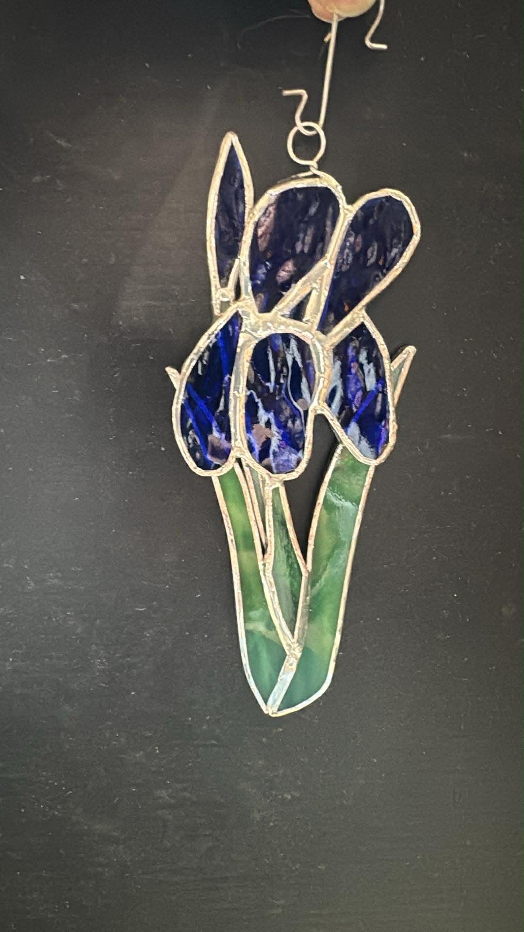 Cliff Iris Stained Glass