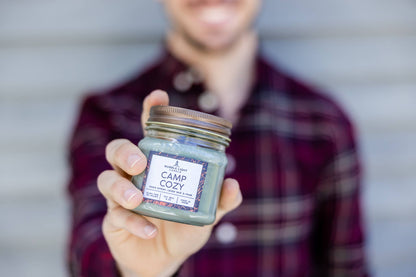 Camp Cozy 8oz. Scented Soy Candle