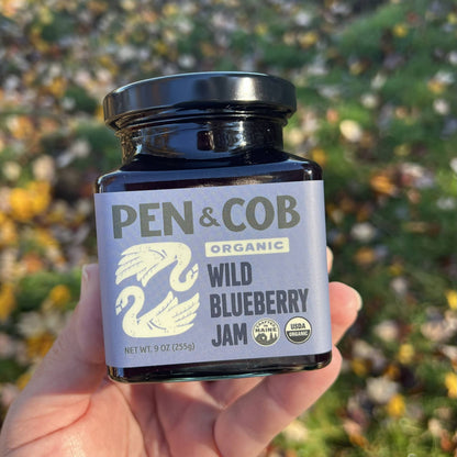 Maine WILD BLUEBERRY JAM | Organic | Locally sourced | Small batch