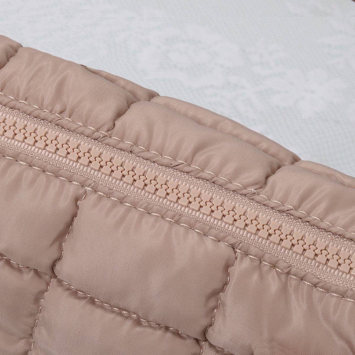 Quilted Puffer Satchel/Crossbody Bag