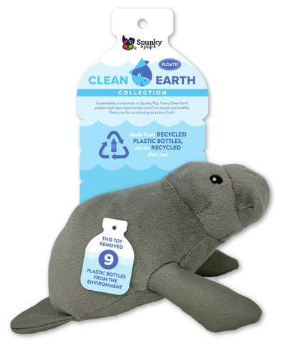 Clean Earth Recycled Plush Dog Toys - 100% Sustainable