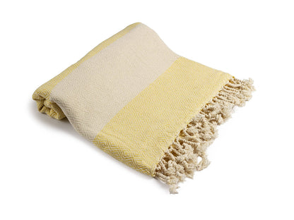 Aegean Concept Turkish Beach Towel, Quick-Dry, Baby Blue