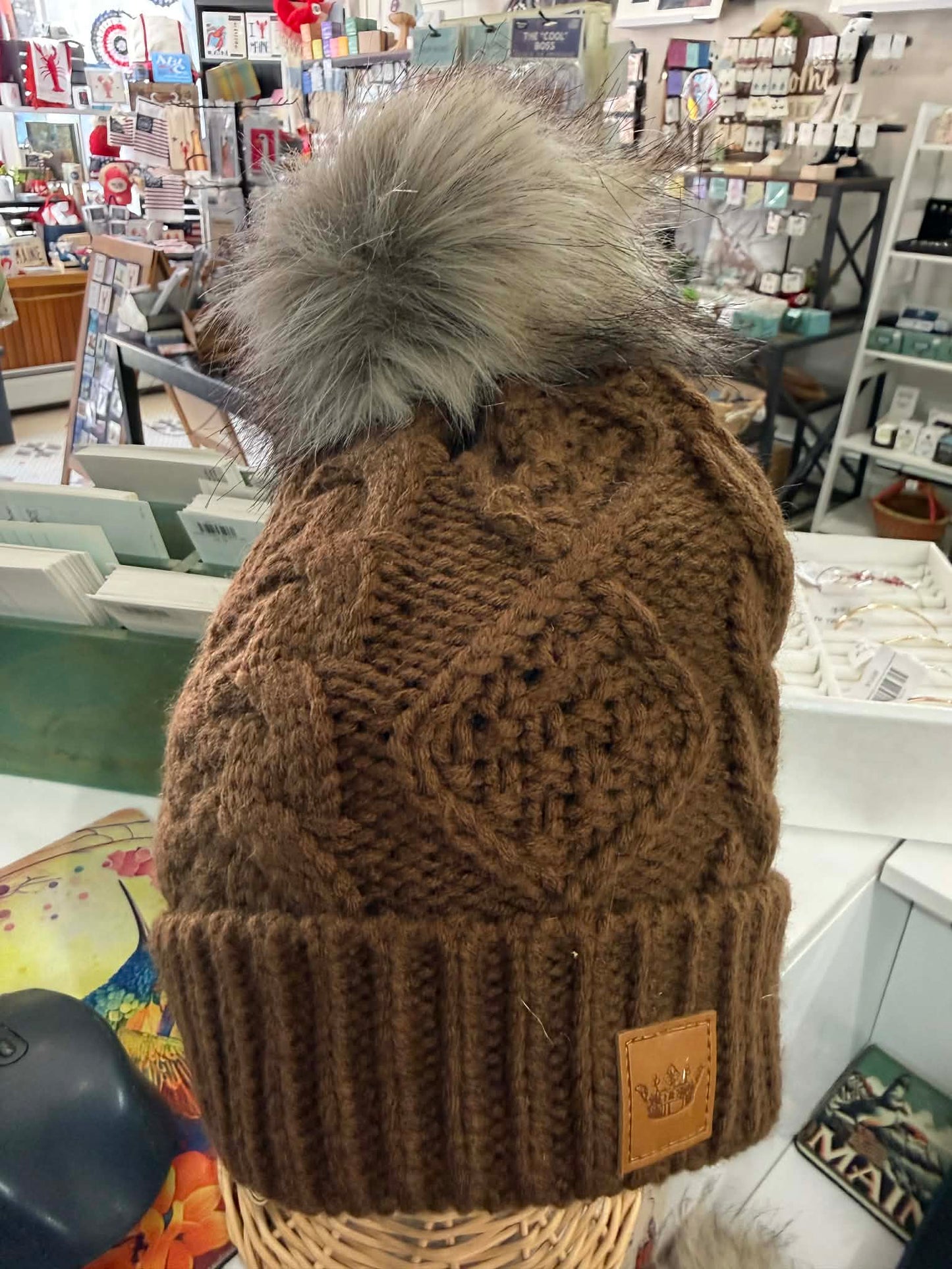 Panache Winter Hat with Pom