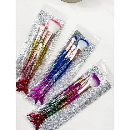 Mermaid Make Up Brush Set