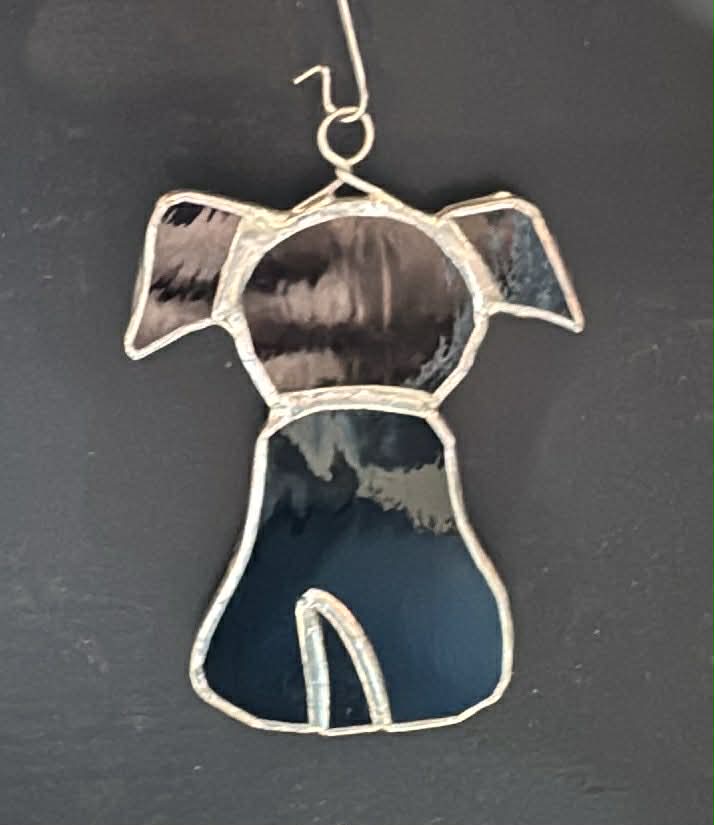 Cliff Dog Stained Glass