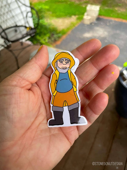 Captain Kief - Lobsterman Vinyl Sticker