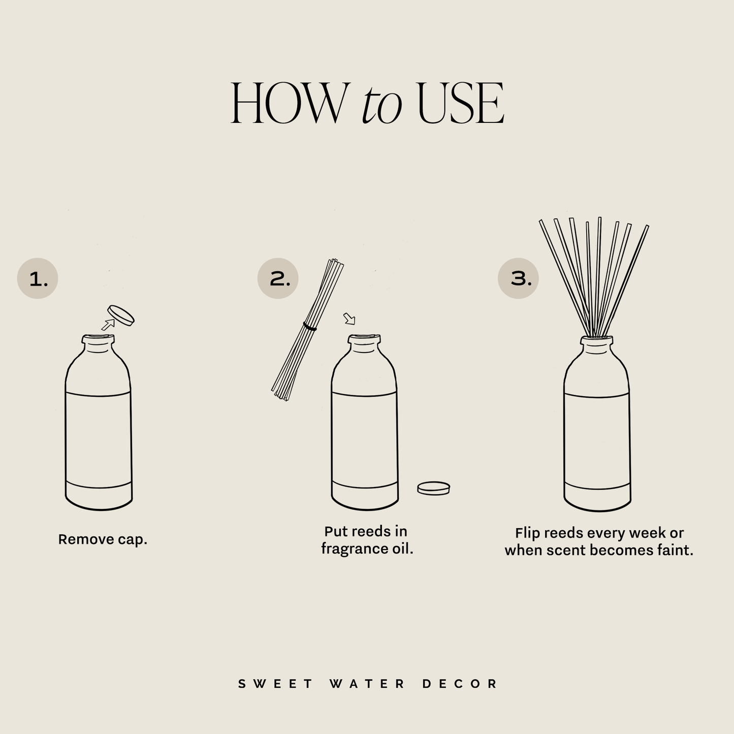 Driftwood and Mahogany Clear Reed Diffuser - Home Fragrance