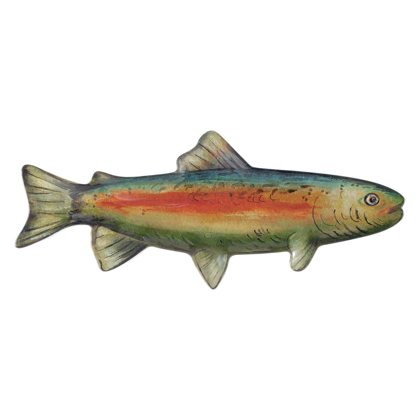 Trout 15 1/2" Melamine Platter