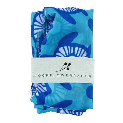 Turtles blu Reusable Shopping Bag