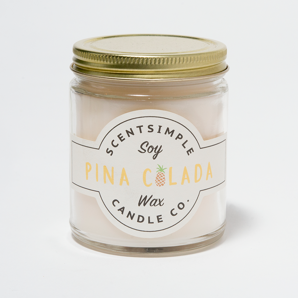 Pina Colada Soy Wax Candle