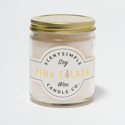 Pina Colada Soy Wax Candle