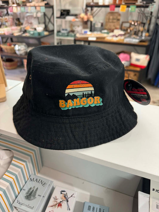 Bangor Black Summer Bucket Hat