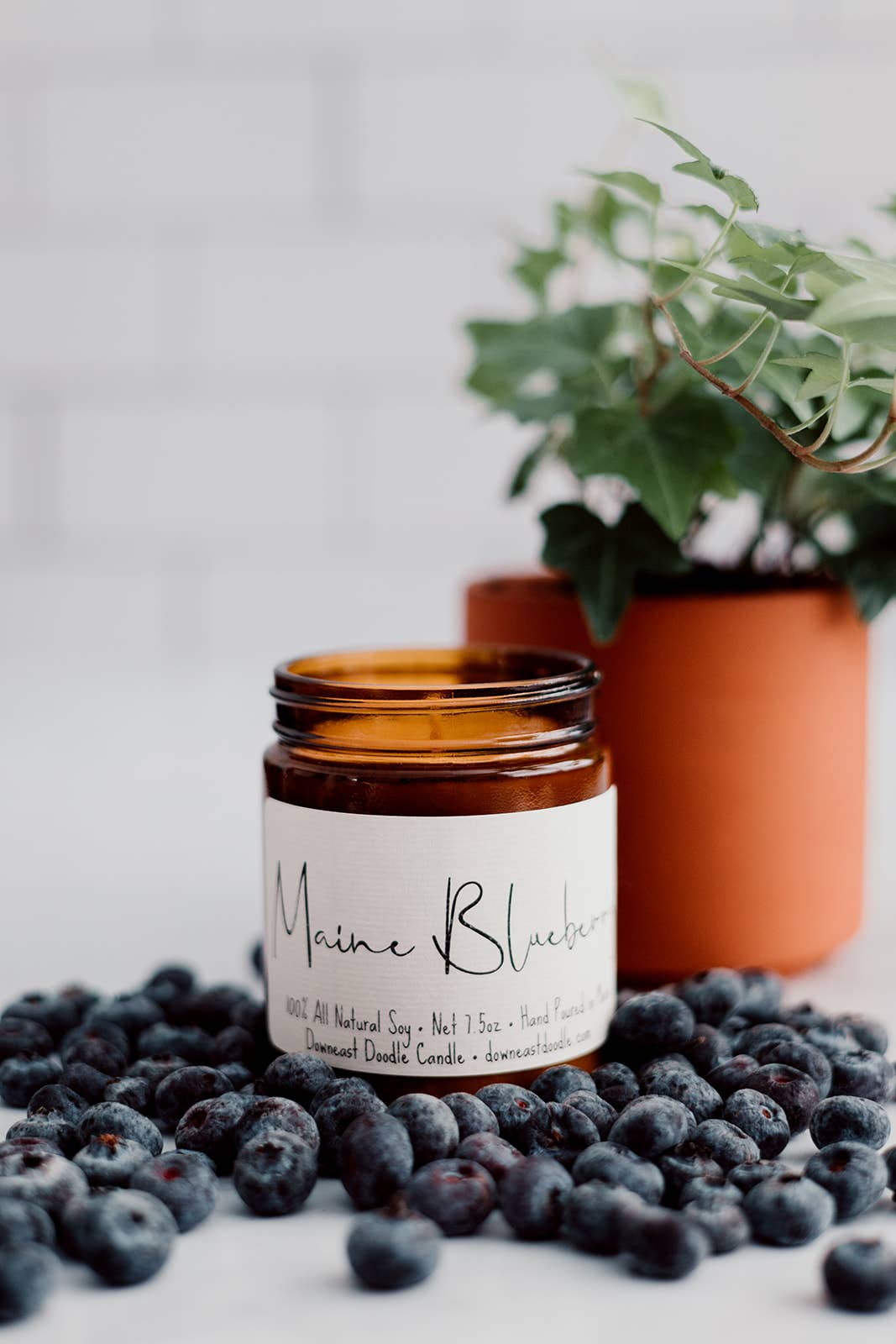 Maine Blueberry Natural Soy Candle