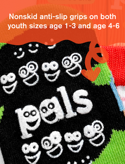 Julius & Sam Mismatched Non-Slip Kid Socks (Limited Edition)