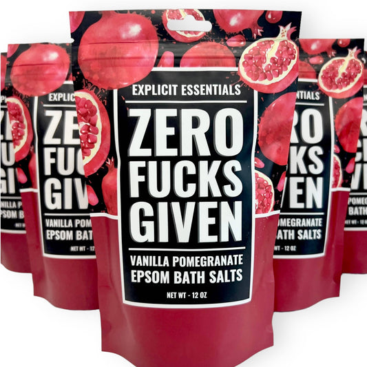 Zero Fucks Given Bath Salts 12oz Bag