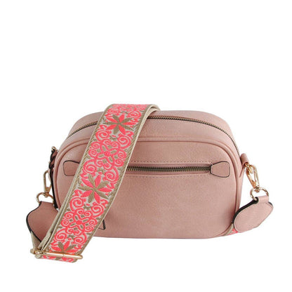 Boho Guitar Strap Women's Crossbody Bag