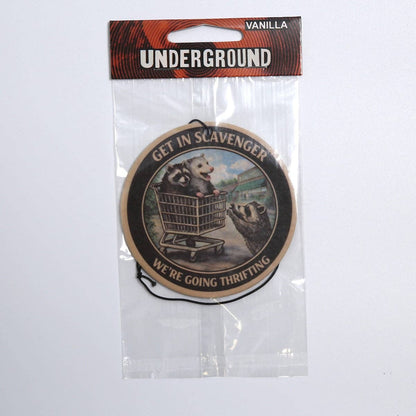 Get in Scavenger, We're Going Thrifting Air Freshener