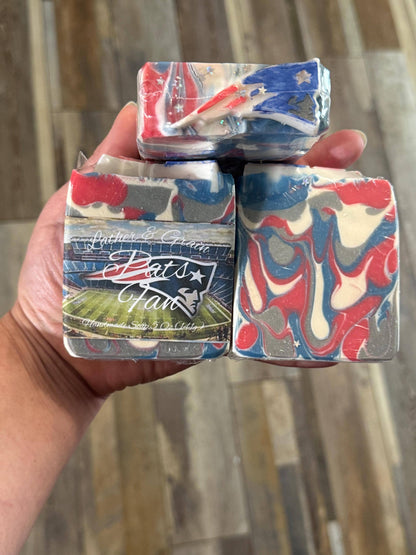 Pats Fan Football Soap