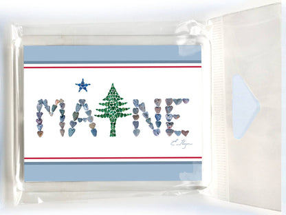 Destination | Maine 1901 flag design magnets