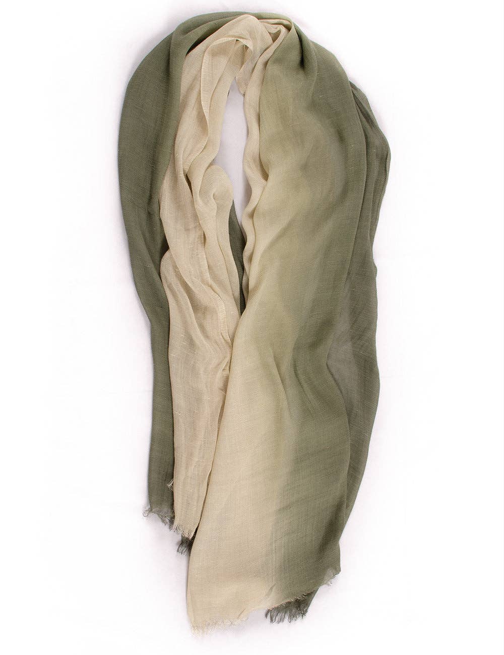 Scarvii - Elegant Contrast Style Cotton Long Scarf