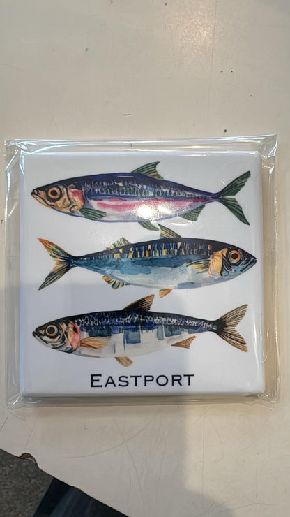 Ceramic Coasters Maine Themed