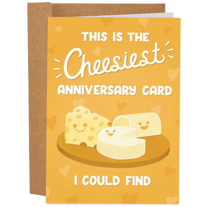 The Cheesiest Anniversary Card | Funny Anniversary Card
