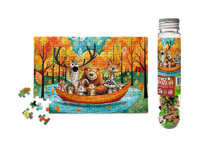 Canoe Critters - Deer, Raccoon, Squirrel fall Camping