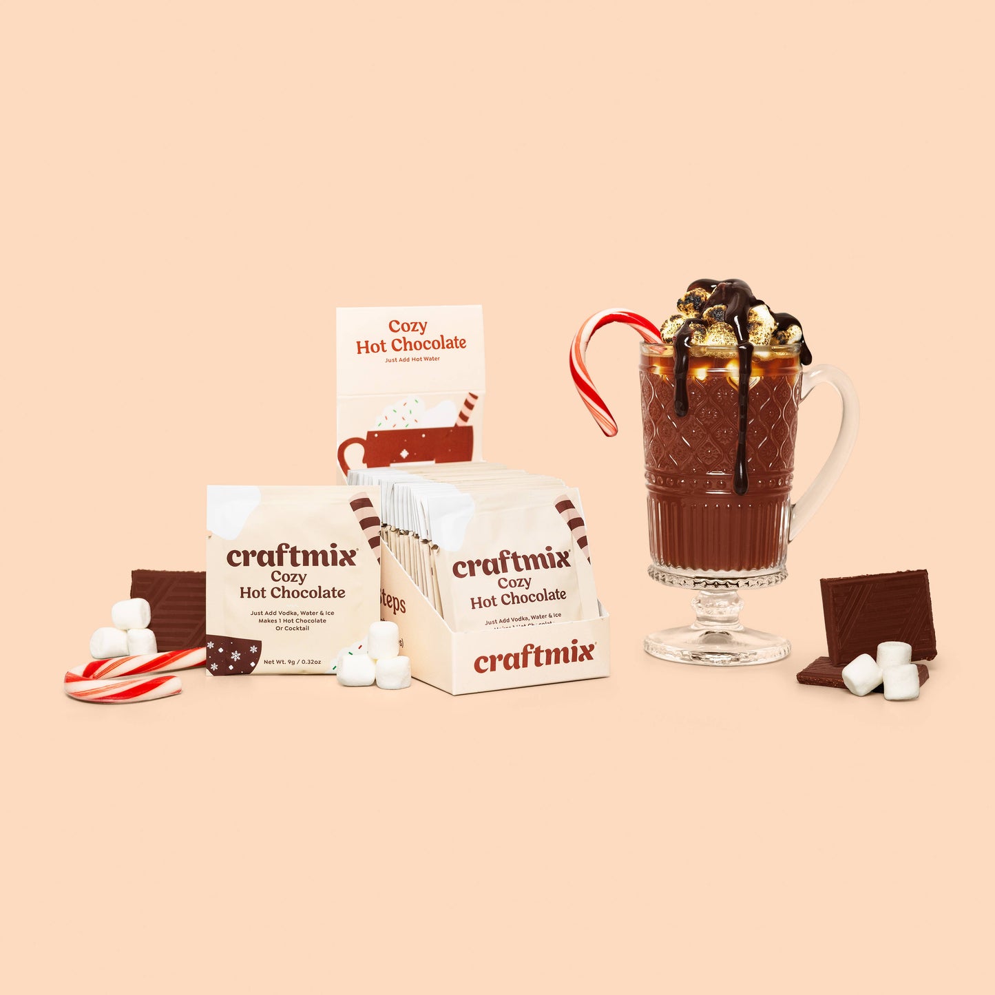 Cozy Hot Chocolate & Cocktail Mixer