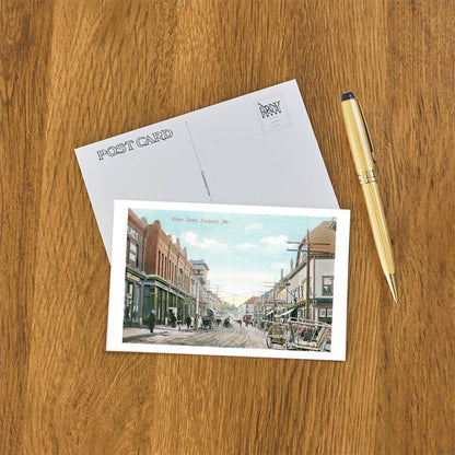 Postcard ME-322 Water Street, Eastport