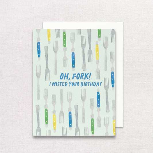 Belated Birthday Greeting Card | Funny Belated Birthday Card