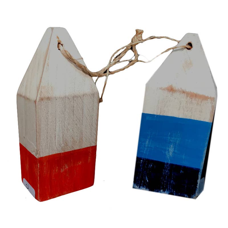 5" Striped Buoys -2 Assorted Colors