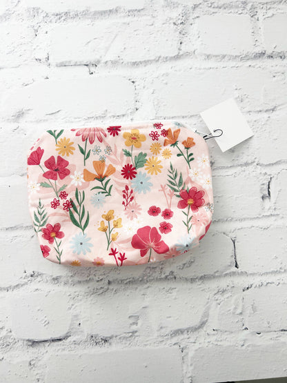 Small Cosmetics Bag-Spring Floral