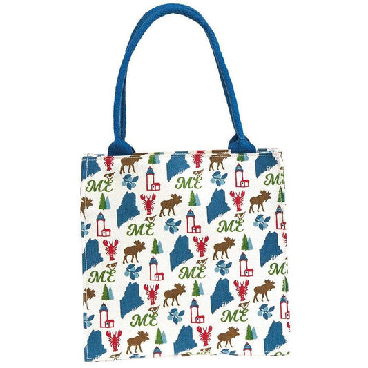 MAINE LARGE Itsy Bitsy Reusable Gift Bag Tote