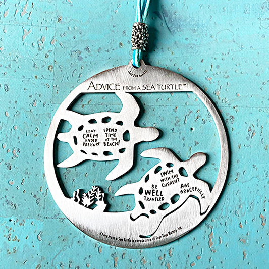 Advice from a Sea Turtle Ornament