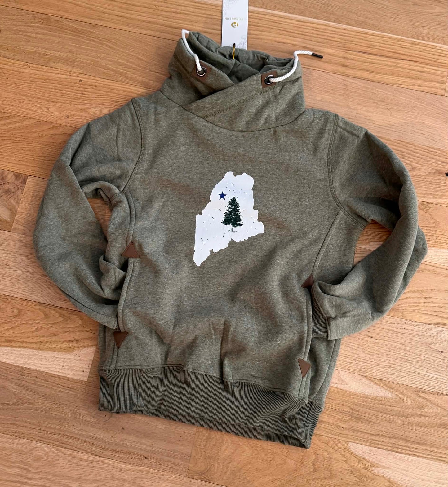 Maine Cowl Neck Sweatshirt