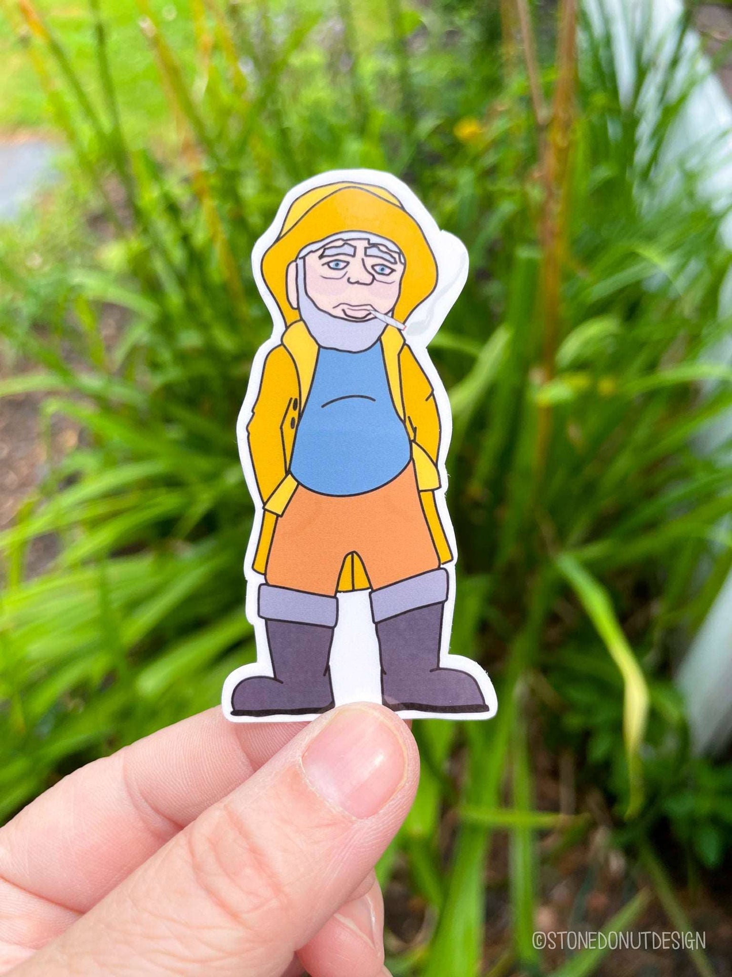 Captain Kief - Lobsterman Vinyl Sticker
