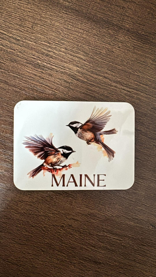 Maine Chickadee Magnet