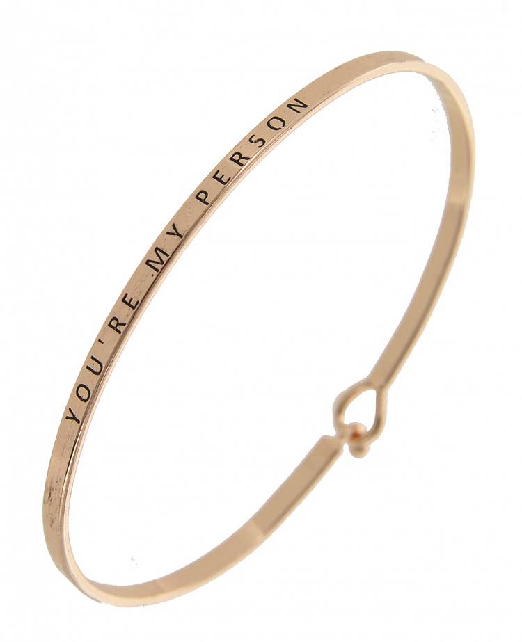 YOU'RE MY PERSON Bangle