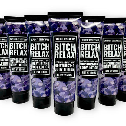 Bitch Relax Lotion, Lavender Lotion, Hand and Body Lotion