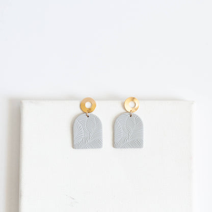 Madison Earring - Gray