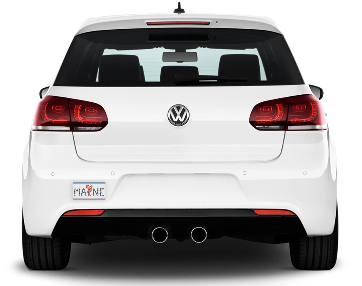 Vinyl Stickers | Maine red lobster Bumper Sticker