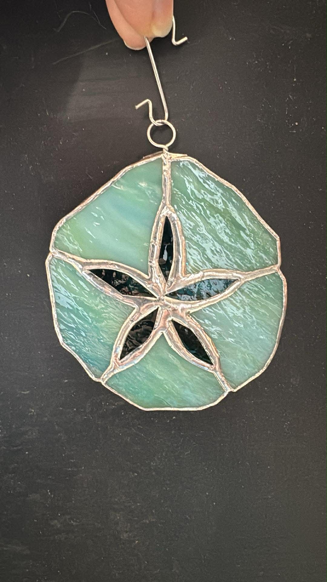Cliff Sand Dollar Stained Glass