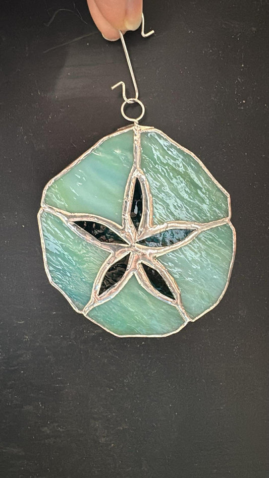 Cliff Sand Dollar Stained Glass